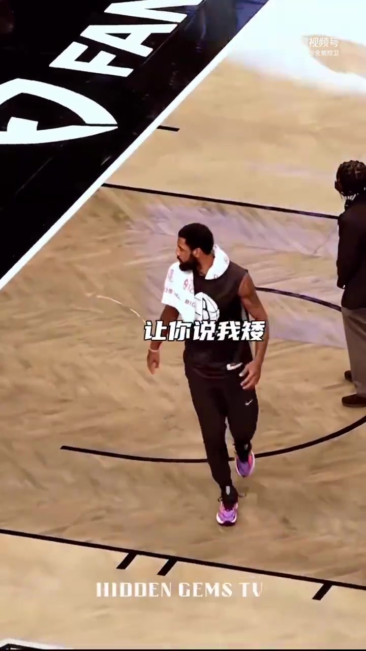 你不對勁！原來歐文一心想著要隔扣杜蘭特，并將其撂倒在地